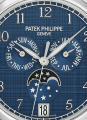 Patek mavi çelik saat