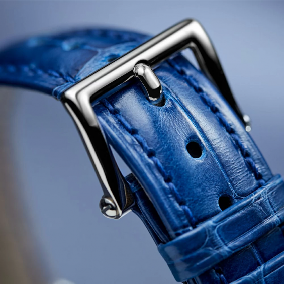 Patek mavi çelik saat